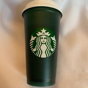 Starbucks Plastic 16 oz. Reusable Travel Cup for Hot or Cold Drinks!